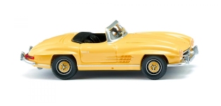 Wiking 083409 - H0 - Mercedes-Benz 300 SL Roadster - gelb